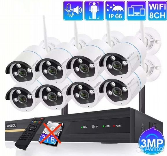 Камеры видеонаблюдения WI-FI