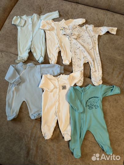 Пакет вещей на мальчика 50-56 рр