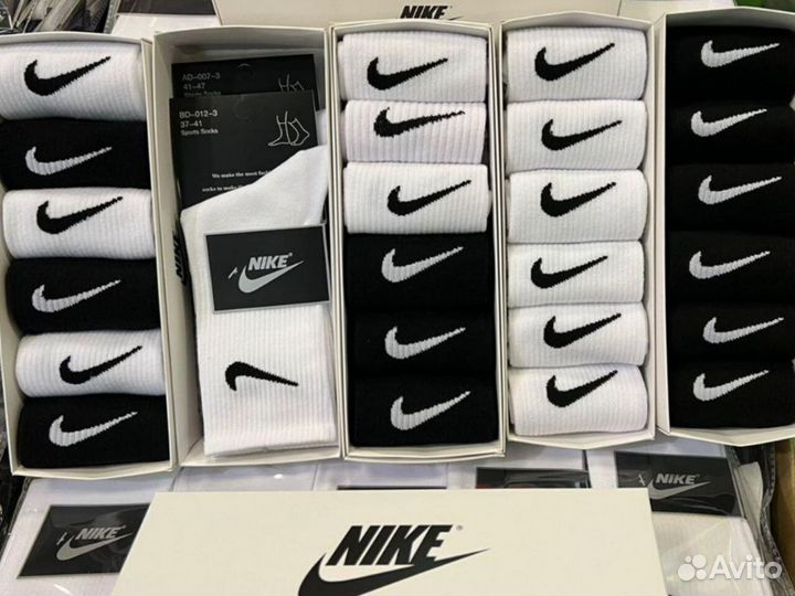 Носки nike высокие