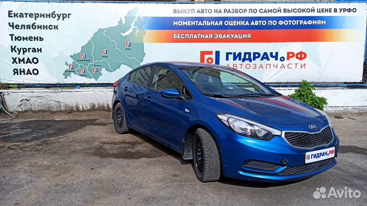 Обшивка стойки средней левая нижняя Kia Cerato 3 85835A7000WK. Потертость