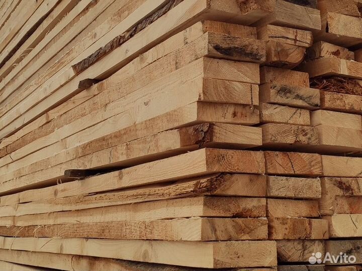 Доска обрезная, камерной сушки 25*100*6000