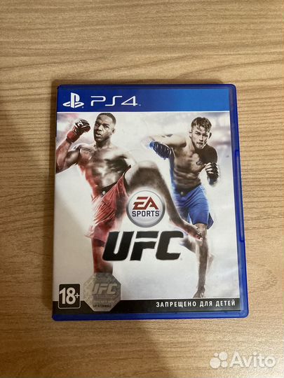 Диск UFC 2014 на ps4