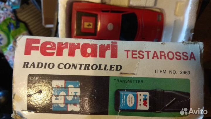 Радиоуправляемая модель ferrari