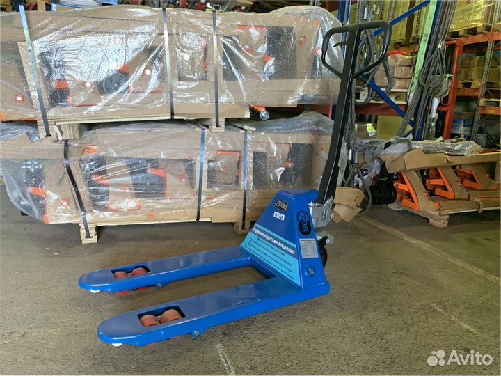 Гидравлическая тележка рохля короткая