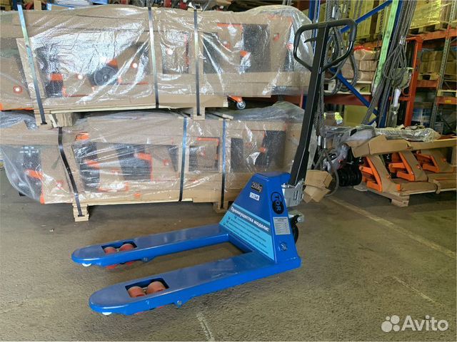 Гидравлическая тележка рохля короткая