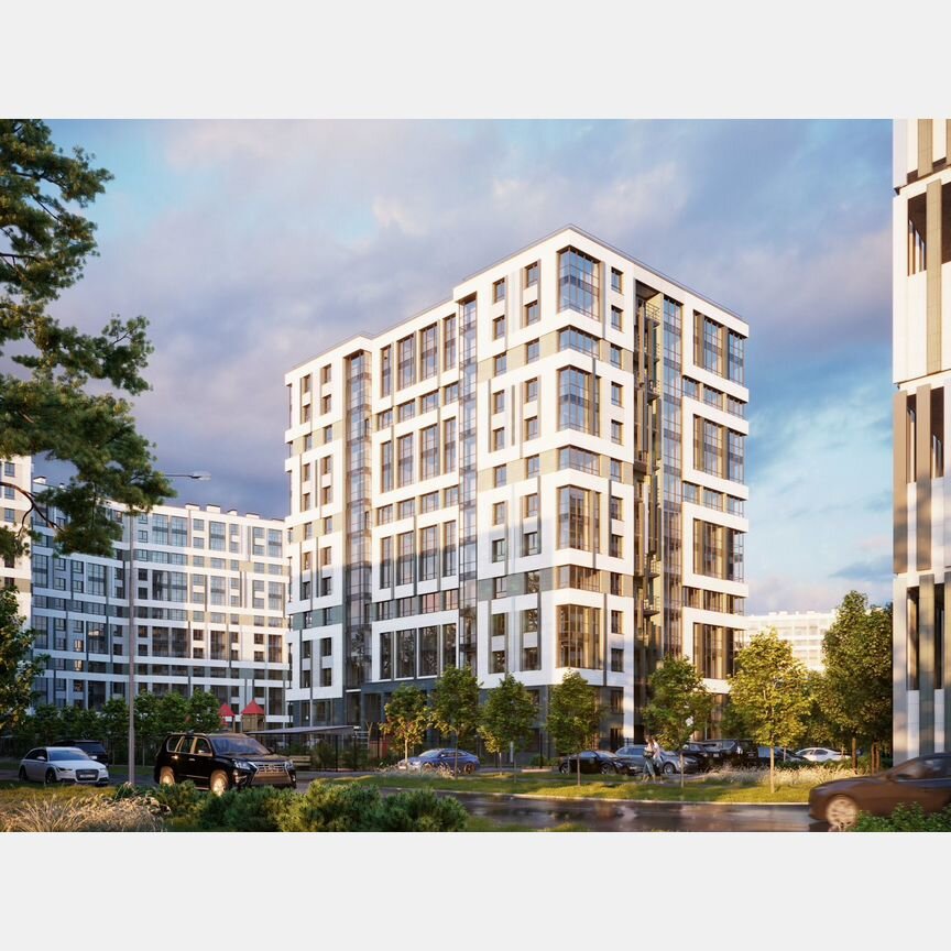 Квартира-студия, 23,8 м², 12/13 эт.