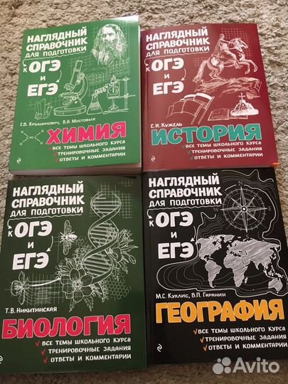 Наглядный справочник для подг. к огэ,егэ