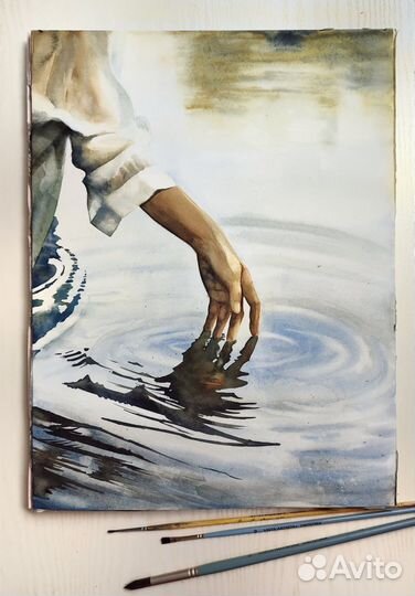 Картина акварелью 