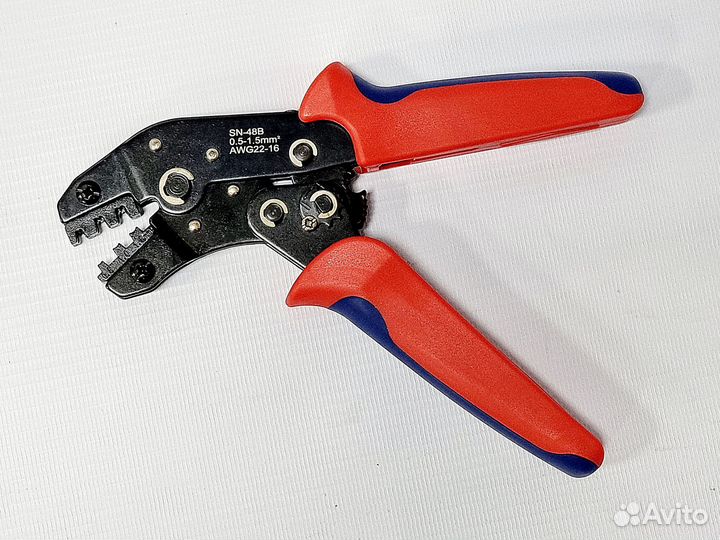 Пресс-клещи обжимные 0.5 - 1.5мм