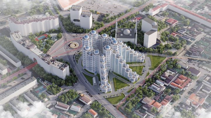 1-к. квартира, 46 м², 7/21 эт.