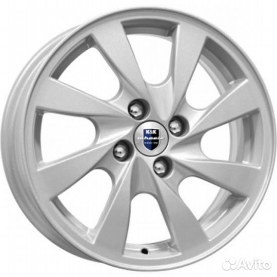 K&K KC695 6x15 4x98 ET 33 Dia 58.5 (silver)