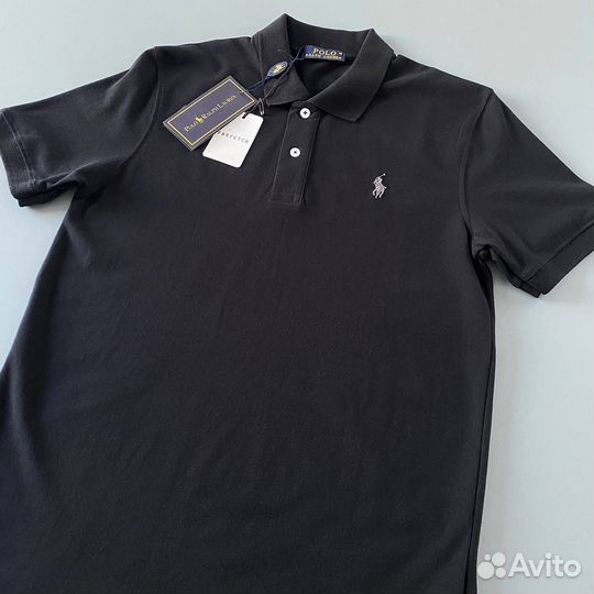 Поло Polo ralph lauren черный