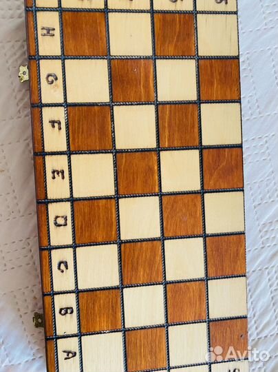 Шахматы деревяные, резные