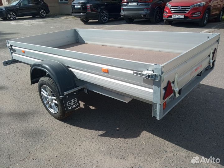 Прицеп мзса 817705 с алюминиевыми бортами