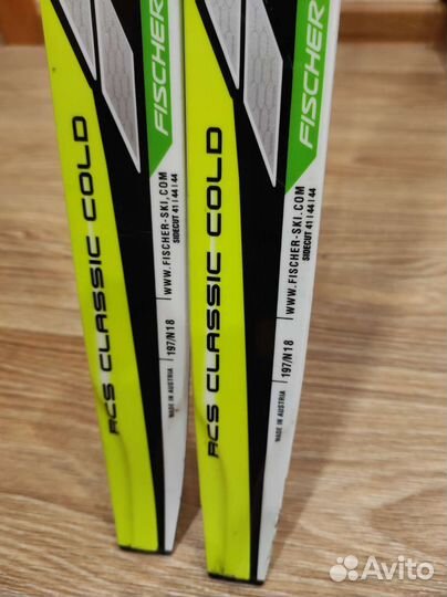 Лыжи беговые fisher классические 197