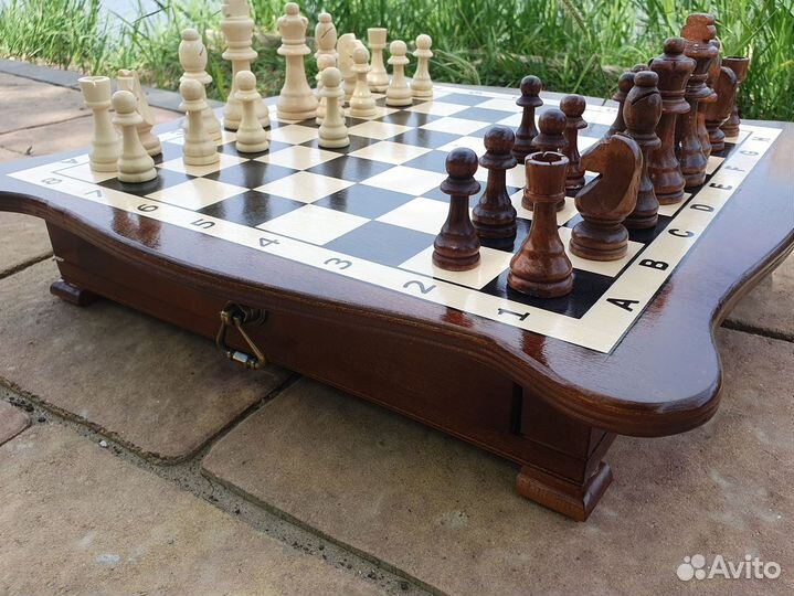 Шахматы деревянные