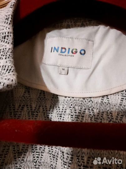 Жакет M&S Indigo collection и юбка хлопок