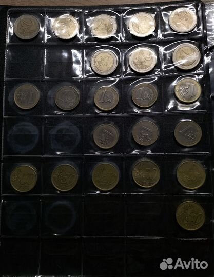 Обмен монет евро