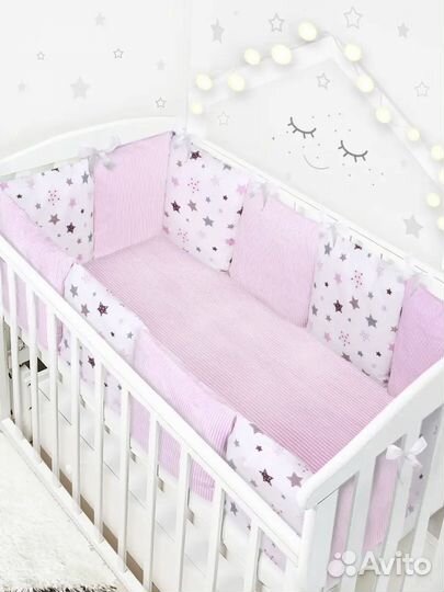 Бортики в кроватку