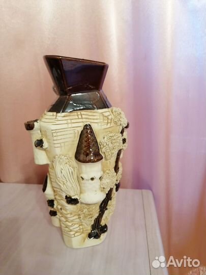 Ваза керамика ручной работы для интерьера