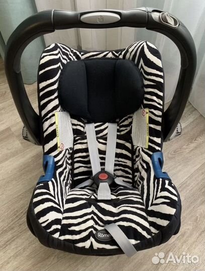 Детское автокресло 0+ Romer Britax Baby Safe Plus