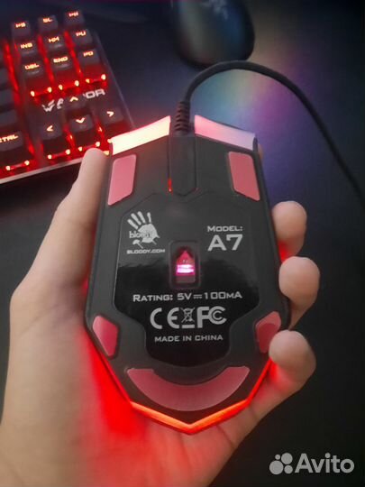 Игровая мышь Bloody A7 A4Tech