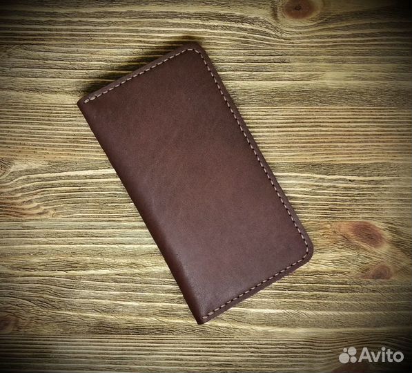 Кошелек (Лонгер) Нат.кожа руч. работы