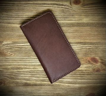 Кошелек (Лонгер) Нат.кожа руч. работы