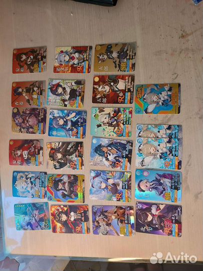 Карточки геншин