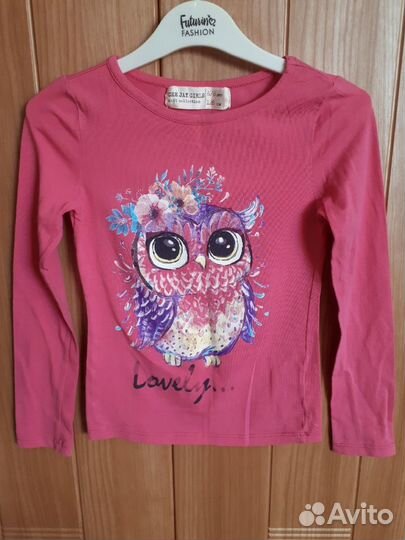 Кофта лонгслив на девочку