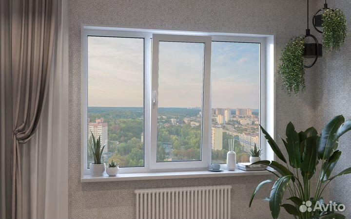 Окна пвх. Рассрочка, монтаж