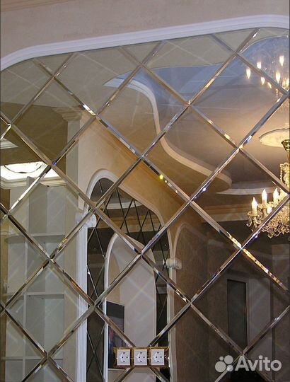 Обработка зеркал под ключ