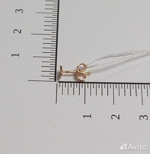 Золотые серьги