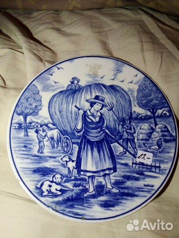 Тарелка настенная раритет