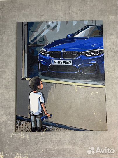 Картины по номерам раскрашенная