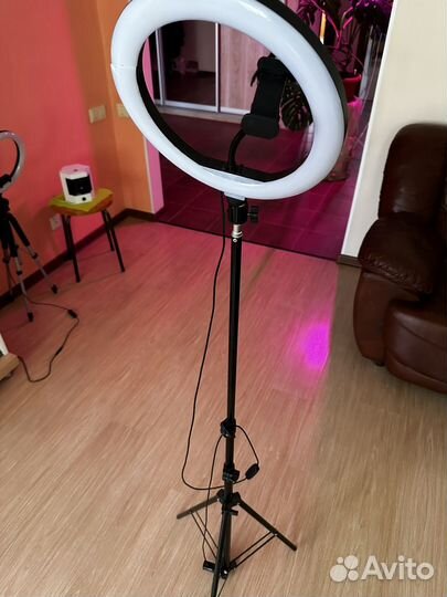 Кольцевая лампа 26 см