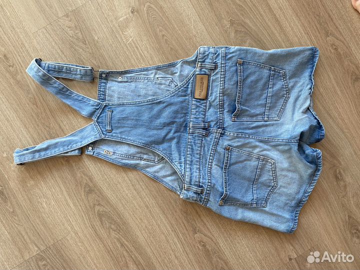 Комбинезон шорты pull and bear джинсовый