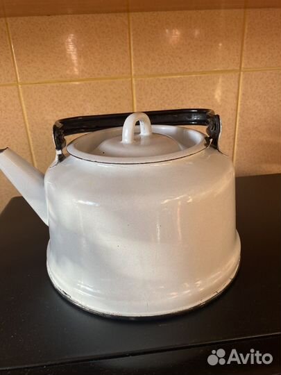 Чайник эмалированный СССР