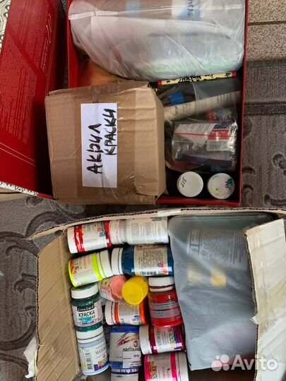 Акриловые краски художественные