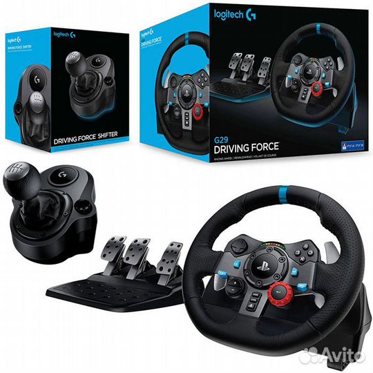 Игровой руль logitech g29 с кпп