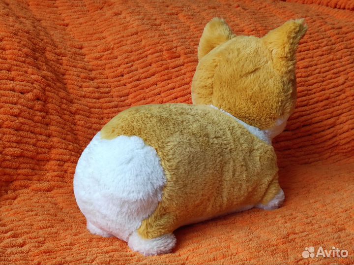 Плюшевая собака корги