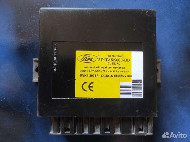 Блок комфорта форд транзит коннект 1.8