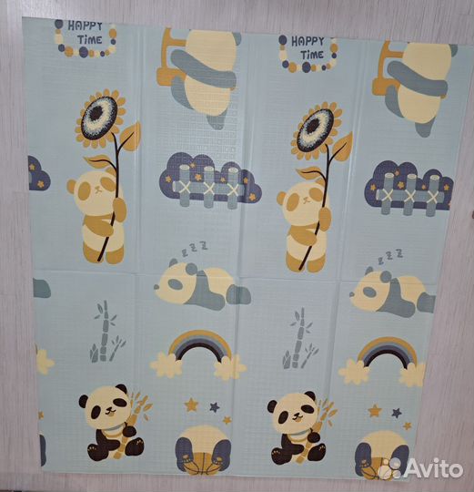 Складной детский коврик 180*160*1см