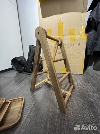 Подставка деревянная трехярусная