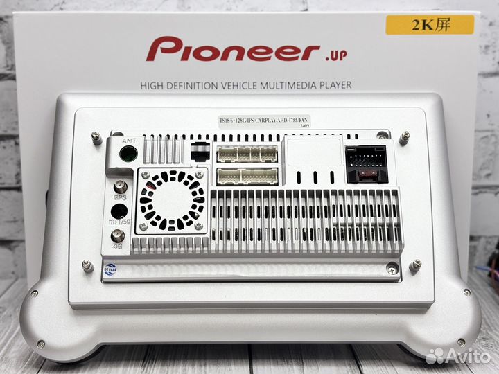 Магнитола 2 din android Pioneer 6/128 2K Новая