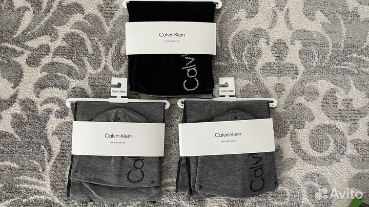 Шапка Шарф Calvin Klein Оригинал