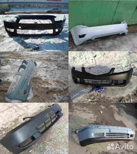 Бампер передний subaru forester 97-02 SF#