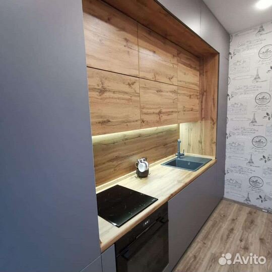 Кухонный гарнитур прямой