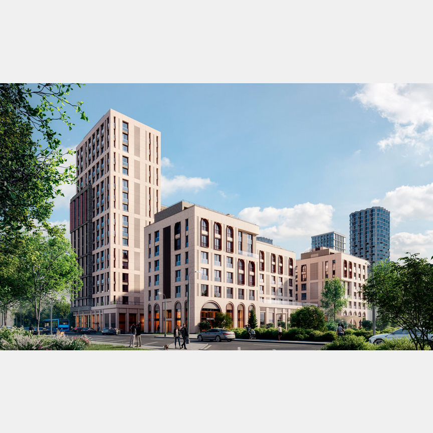 Квартира-студия, 23,1 м², 11/19 эт.