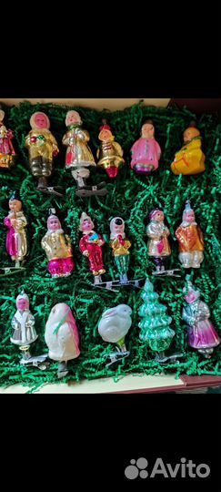 Елочные игрушки СССР